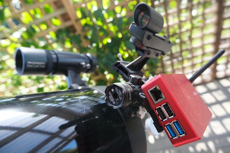 6" Cassegrain on HEQ5 GOTO Pro Mount, with guidance setup + Extras Carousel 19