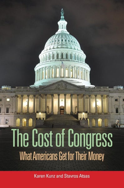 The Cost of Congress by Karen Kunz - Hardcover Carousel 1