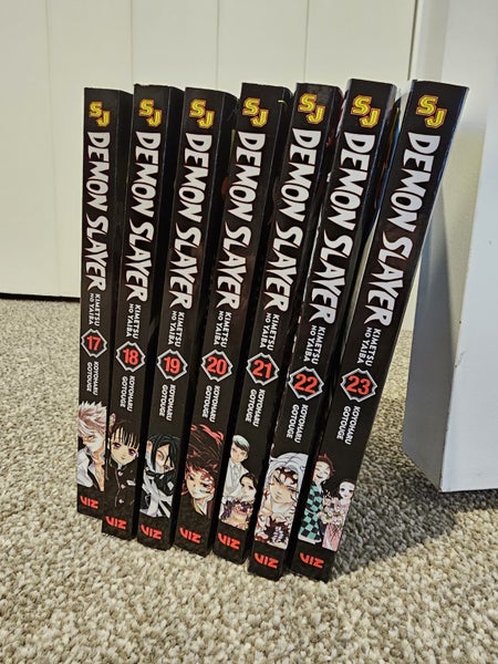 $1 RESERVE! 6x Demon Slayer Manga (#17 - #23) Carousel 2