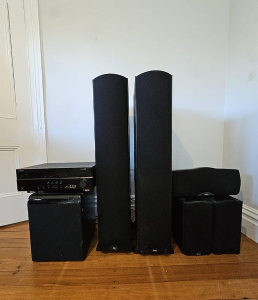 Home theatre sound system - make an offer! Yamaha AV receiver & Klipsch speakers Carousel 1