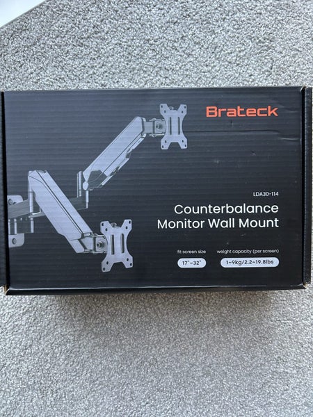 Brateck Dual Monitor Wall Mount Carousel 1