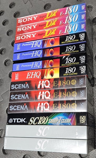 13 x Sealed VHS Tapes Carousel 1
