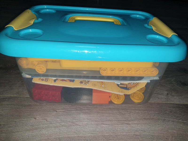 Gear Blocks Toy Set with motor Carousel 1