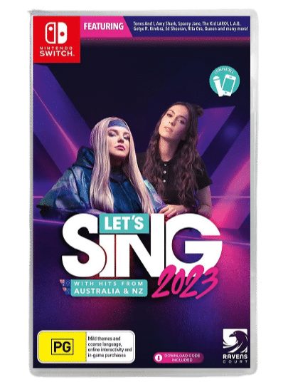 Let's SING 2023 (Nintendo Switch) Carousel 1