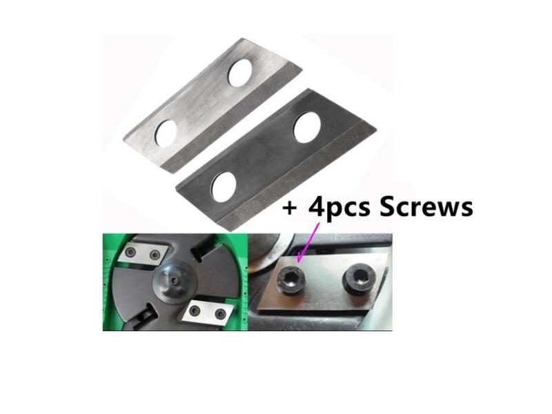 2pcs/Set Garden Shredder Chipper Blades Cutters Set For Eco ES1600 McCulloch Carousel 1