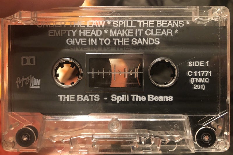 Rare Flying Nun The Bats ep cassette-Spill the beans Carousel 4
