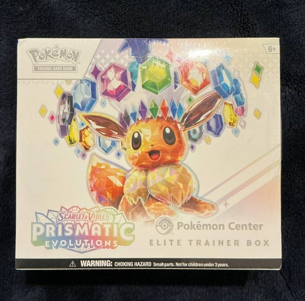 Pokemon TCG Prismatic Evolutions Pokemon Center Elite Trainer Box Carousel 1