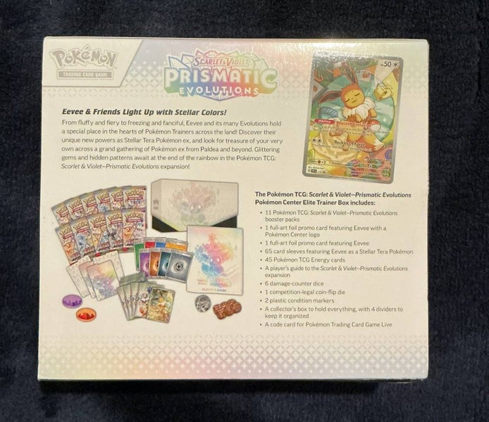 Pokemon TCG Prismatic Evolutions Pokemon Center Elite Trainer Box Carousel 2
