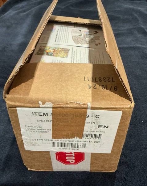 Pokemon TCG Prismatic Evolutions Pokemon Center Elite Trainer Box Carousel 5