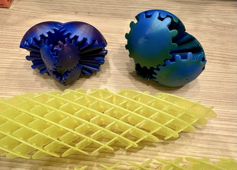 3D-printed fidget toys Carousel 3