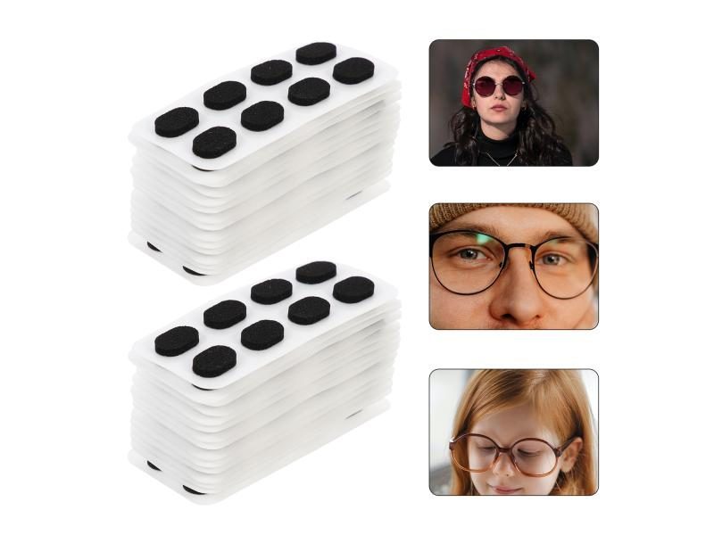 80 Pairs Glasses Air Chamber Repair With Self-Adhesive Nosepadsss Carousel 1