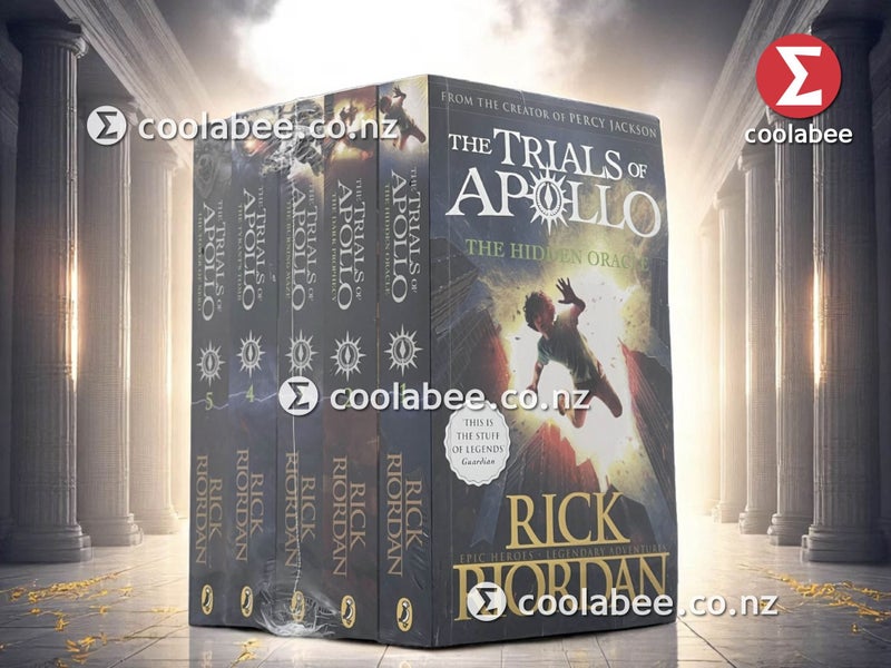 Trials of Apollo 5-Book Adventure Set by Rick Riordan – Paperback Carousel 1