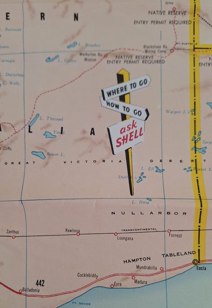 SHELL WALL MAP OF AUSTRALIA Carousel 2