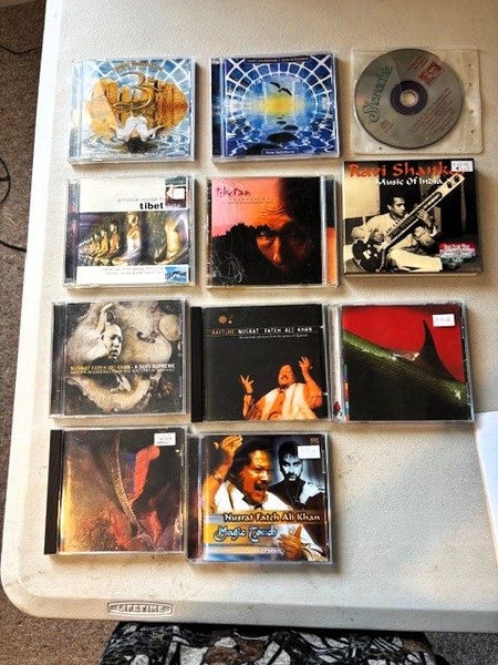 11 x CD's: Meditation/ Ali khan/ Tibetan & Indian music etc (2069S) Carousel 1