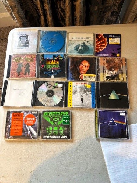 13 x CD's: Various incl The Chillout, Bob Marley, Pink Floyd etc (2071S) Carousel 1