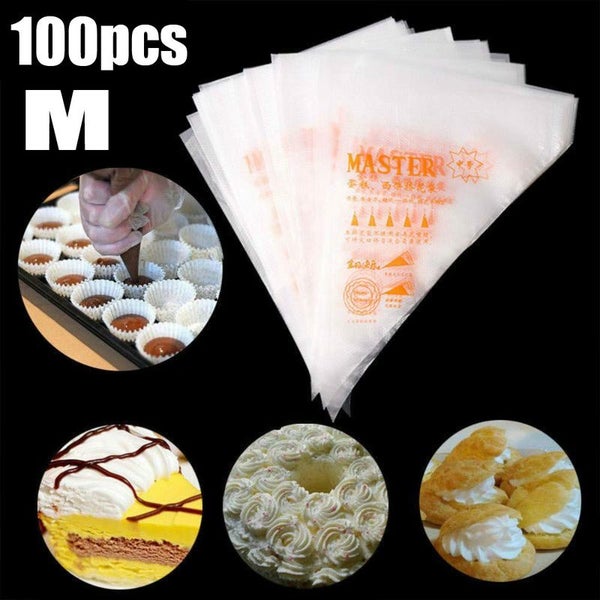 100pcs Icing Piping Bags M Carousel 1