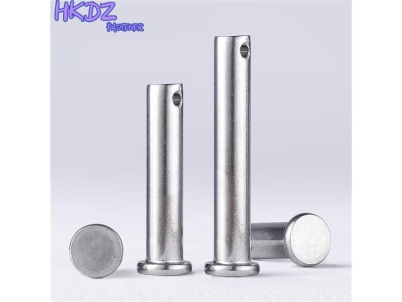 2-10pcs M3 M4 M5 M6 M8 M10 304 Stainless Steel Shaft Flat Head With Hole Carousel 1