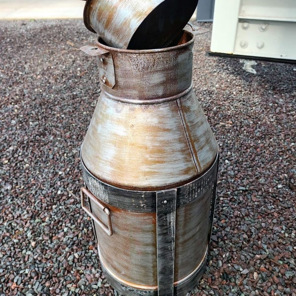 Iron Milk Can by Backyard Carousel 8