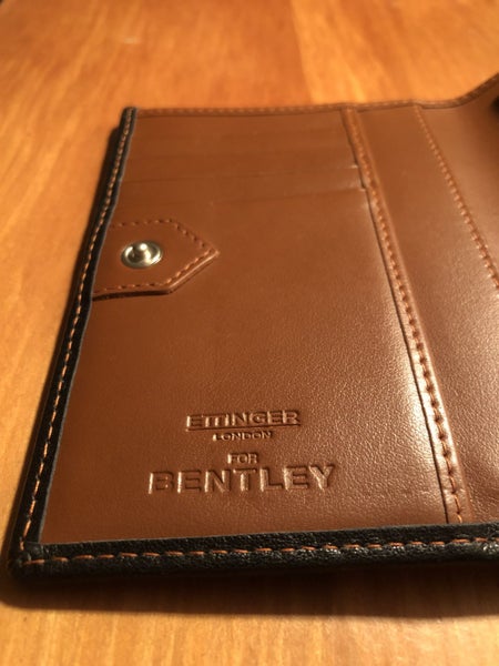 Ettinger for Bentley Billfold Leather Wallet – As New63615269629186111