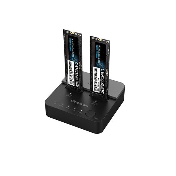 Simplecom Sd550V2 Usb To Dual Bay Nvme Ssd Docking Station Carousel 1