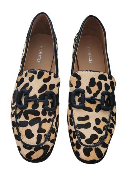 Jo Mercer Leopard Flat Shoes Carousel 1