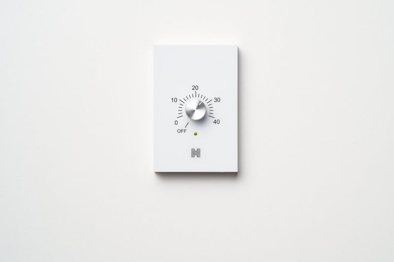 HT-M Underfloor Heating Thermostat - Vertical White Carousel 1