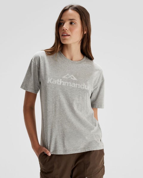 Kathmandu Women's Logo Organic Cotton T-shirt Carousel 1