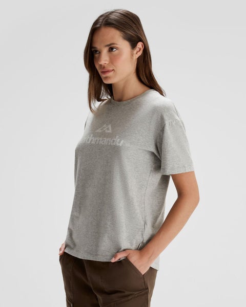 Kathmandu Women's Logo Organic Cotton T-shirt Carousel 2