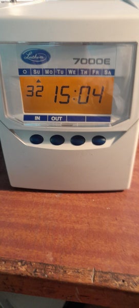 Lathem Automatic Time clock Carousel 1