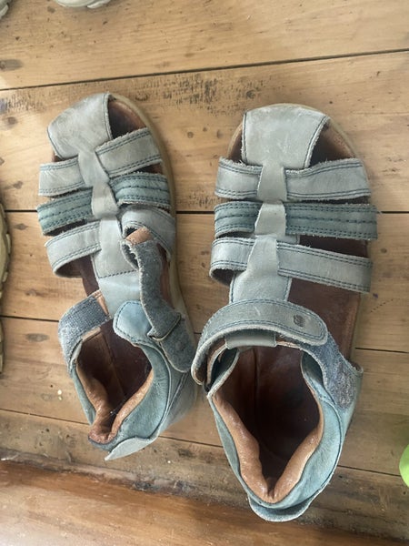 Italian made kids Leather sandals bundle sizes 25/27 Carousel 2