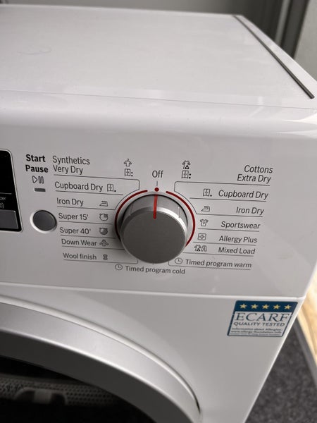 Bosch 8kg condenser dryer63615273669121114