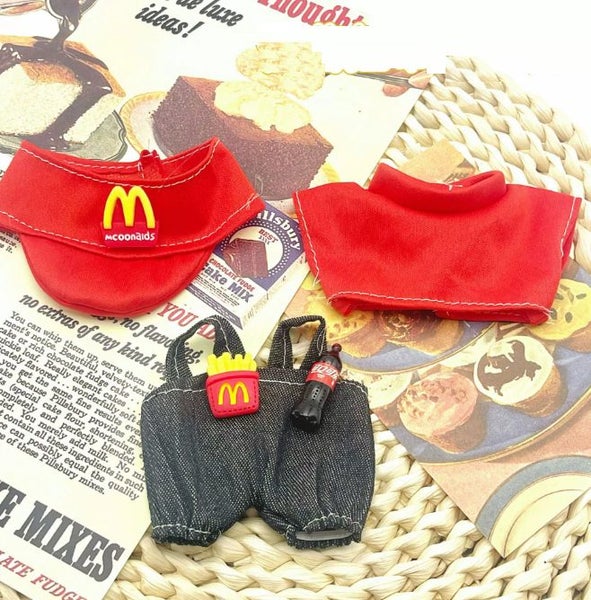 Labubu Clothes, Mcdonald Suit, High Quality Carousel 1