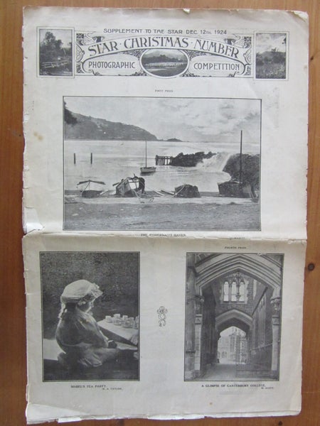ChCh Star Christmas Issue supplement. 1924. Many pics of Sumner area. Carousel 1