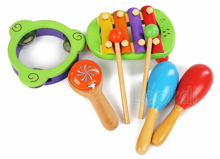 Wooden Musical Instrument Set$CLEARANCE$ Carousel 1