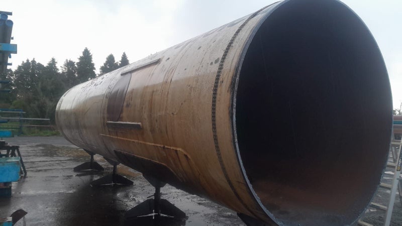 Steel LSAW Casing Pipe, 2160mm OD x 18mm WT x 9200mm Long Carousel 1