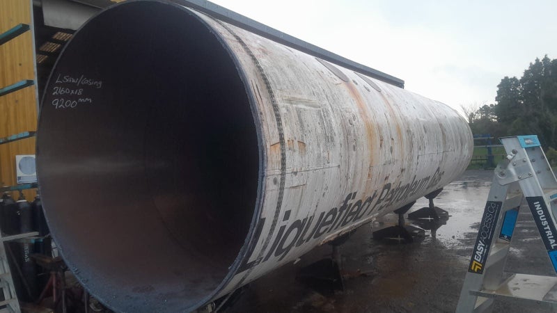Steel LSAW Casing Pipe, 2160mm OD x 18mm WT x 9200mm Long Carousel 2