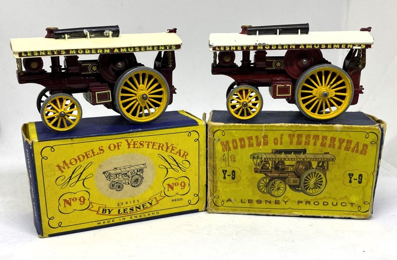 Matchbox Yesteryear - Y9 - Fowler "Big Lion" Showman's Engine (2 models) Carousel 1