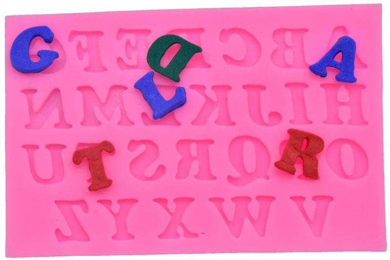 Letter Number Silicone Moulds Fondant Cake Molds Set Carousel 2