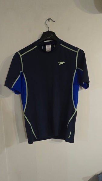SPEEDO MENS SWIMMING RASH TOP, TOGS, SIZE MED BEN757 Carousel 1
