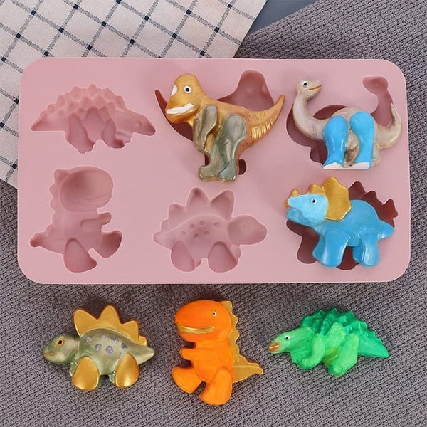 Silicone Mould Dinosaur Cake Mold Carousel 1