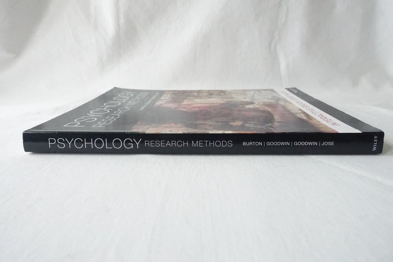 Psychology Research Methods, 1st Edition by Lorelle J. Burton (SKU BK7) Carousel 2