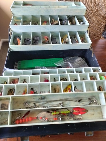 Vintage Fishing Accessories Carousel 1