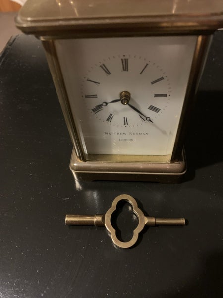 Vintage Matthew Norman Swiss made Carriage clock Carousel 13