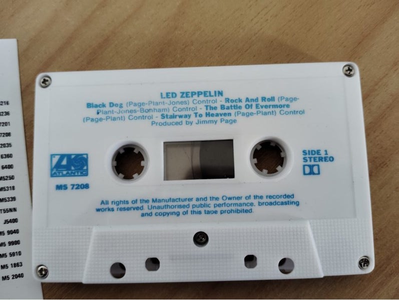 Led Zeppelin - Led Zeppelin IV (Tape) Carousel 2