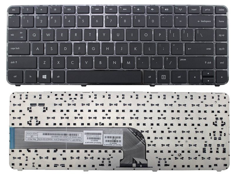 HP LAPTOP KEYBOARD FOR DV4-5000 DV4-5100 DV4-5A02 DV4-5A00 BLACK Carousel 1
