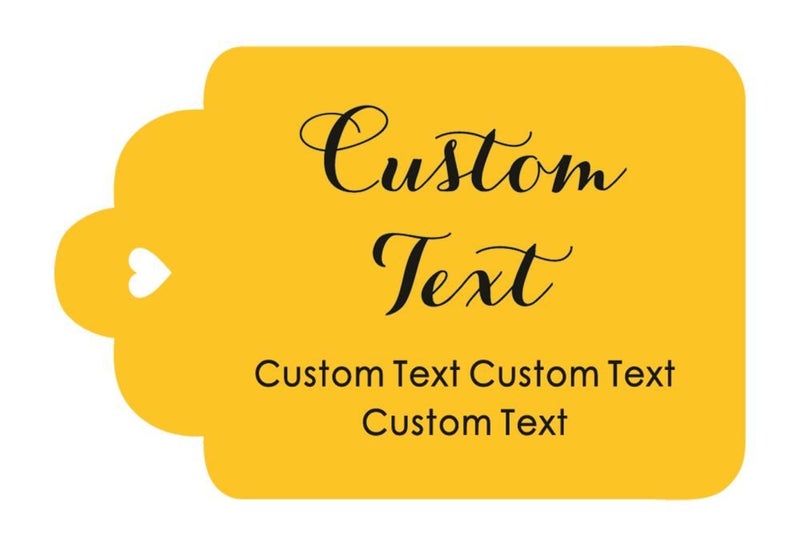100 PCS Personalized Paper Made Any Text Custom Wedding Favor Gifts-Yellow Carousel 1