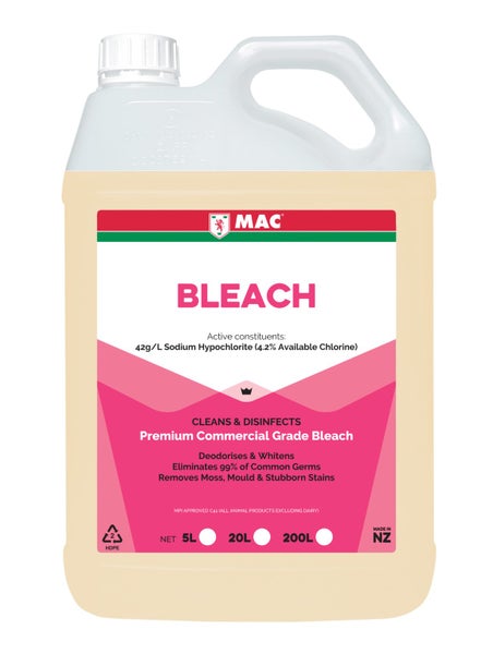 MAC Liquid Bleach 5L Carousel 1