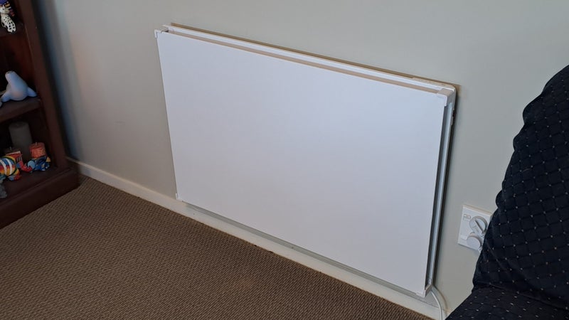 Heater - 600W electric dual convection wall mounted panel heater with Heat Guard Carousel 1