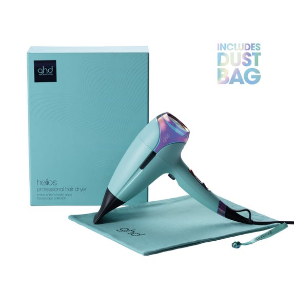 GHD Helios Hair Dryer in Limited Edition MYSTIC AQUA Carousel 1