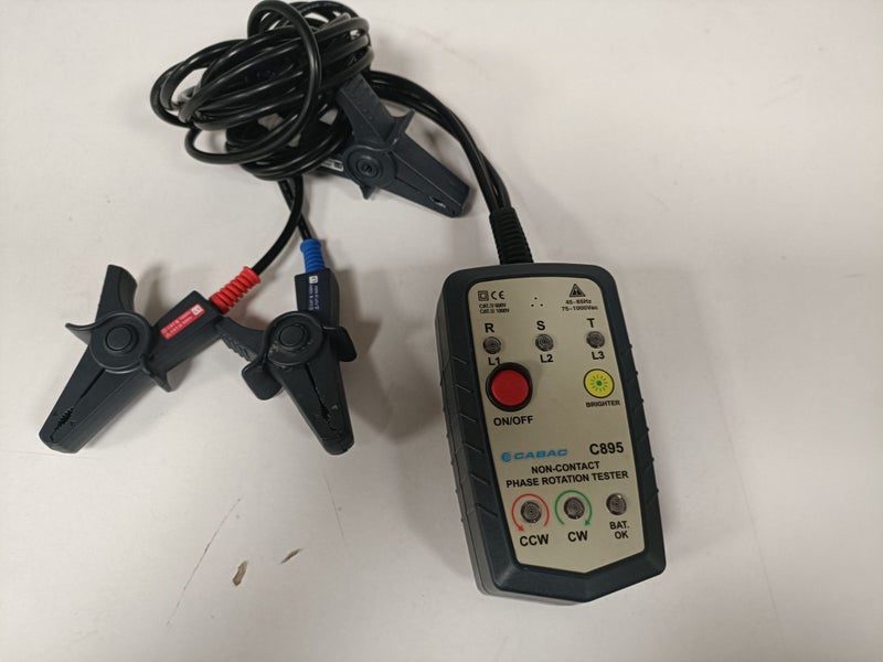 CABAC C895 PHASE ROTATION TESTER #B18189019-3 Carousel 1
